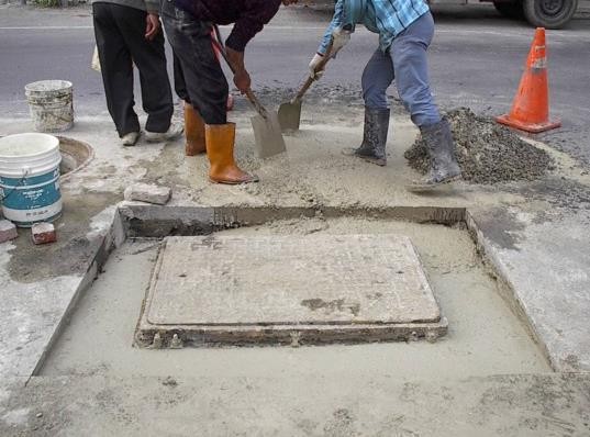 水泥路面快速结构修补料